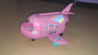 Avión Trotties Rosa