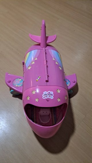 Avión Trotties Rosa
