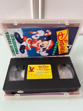 Película La Dama y el Vagabundo VHS Disney