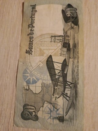 Billete 20 Escudos Portugal