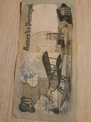 Billete 20 Escudos Portugal