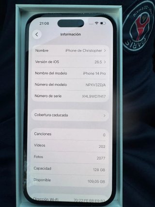 iPhone 14 Pro 128 GB Space Gray