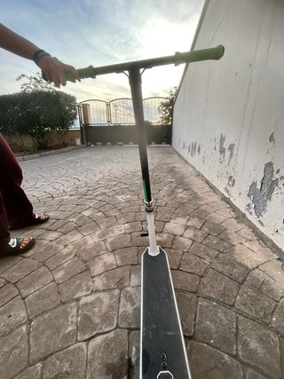 Patinete freestyle park verde