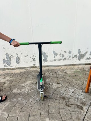 Patinete freestyle park verde