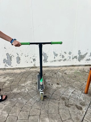 Patinete freestyle park verde