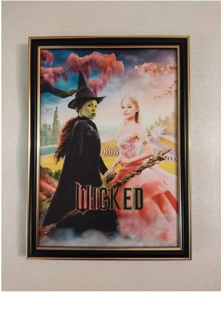 Quadro Wicked con cornice