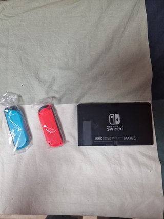 Nintendo Switch Azul/Rojo Completo