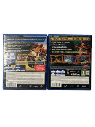 PS4 Crash Bandicoot N. Sane Trilogy e CTR
