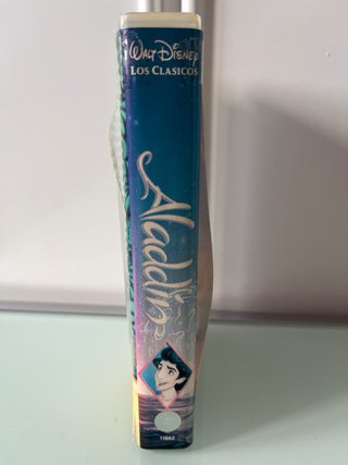 Película VHS Disney Aladdín (Español)