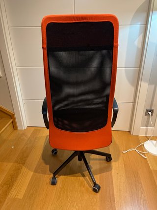 Silla de oficina IKEA Markus naranja