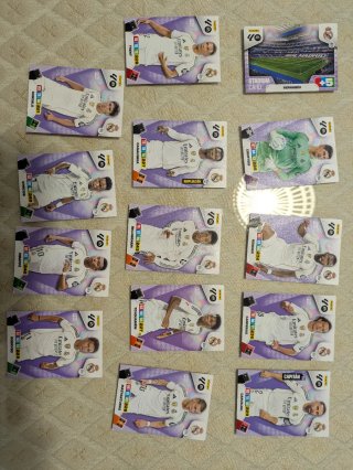 Cartas Real Madrid Adrenalyn - Colección Completa