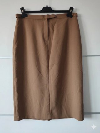 Gonna Les Copains cammello vintage taglia XL
