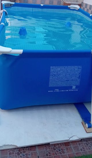 Piscina Intex Rectangular 3m + Lona + Depuradora