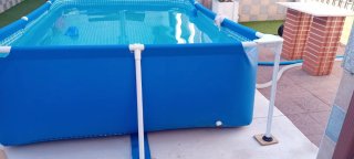 Piscina Intex Rectangular 3m + Lona + Depuradora