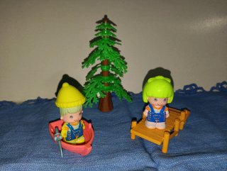 Pinypon Escenario Lago con Figuras
