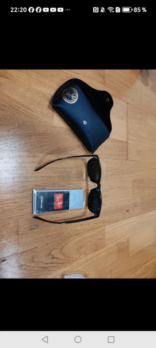 Gafas de Sol Ray-Ban Negras y Azules