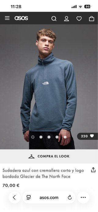 Sudadera The North Face Azul