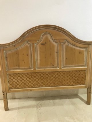 Cabecero Provenzal Madera Cama 135