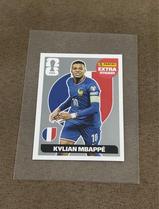 Mbappé Extra Sticker Plata