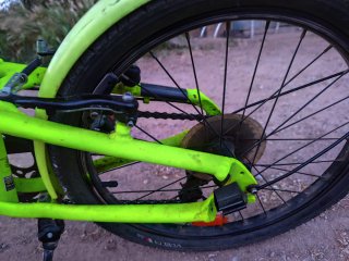 Bicicleta Plegable B'TWIN Verde