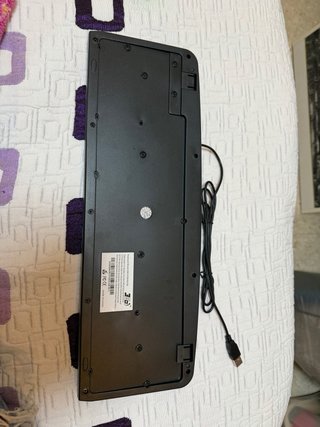 Teclado 3GO USB Plata y Negro