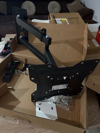Soporte TV Extensible Negro