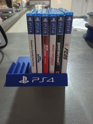 Supporto PS4 per 10 dischi