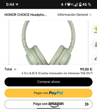 Honor Choice Lite Auriculares Verdes