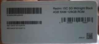 Xiaomi Redmi 15C 128GB 5G NFC