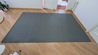 Alfombra vinílica gris 200x330cm