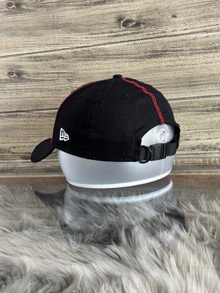 Gorra New Era Chicago Bulls Negra Roja