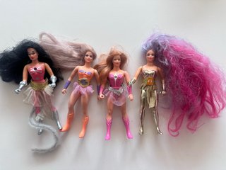 Lote 4 Figuras Shera Masters del Universo