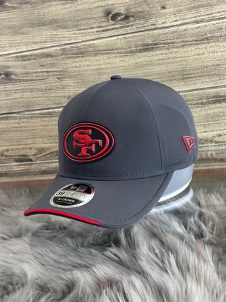 Gorra New Era SF 49ers Gris y Roja