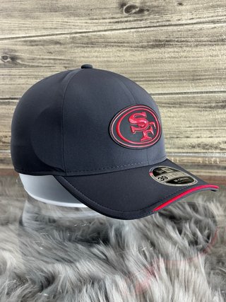 Gorra New Era SF 49ers Gris y Roja