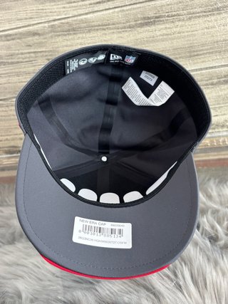 Gorra New Era SF 49ers Gris y Roja