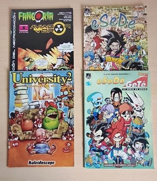 Lote de cómics/manga retro de finales de los 90