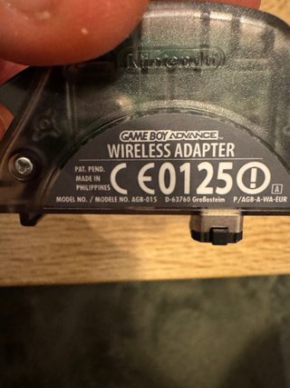 Adaptador inalambrico Game Boy Advance Nintendo