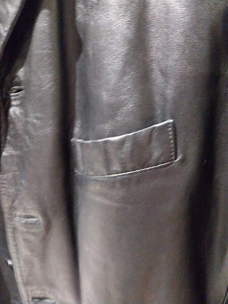 Chaqueta de piel Jack & Jones Talla L