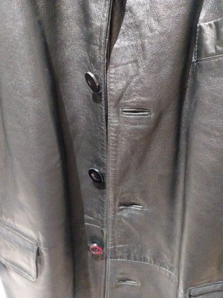 Chaqueta de piel Jack & Jones Talla L