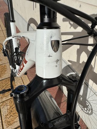 Bici da montagna Trek Xcaliber 8 taglia L con borse