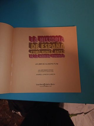 Libro sobre la historia de España