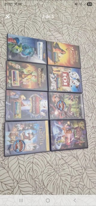 Lote 9 Películas DVD Nuevas y Seminuevas