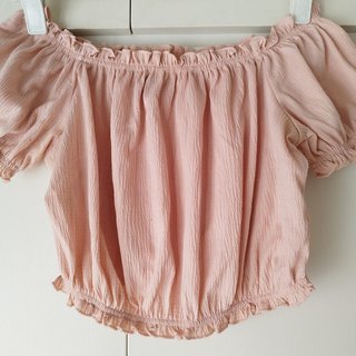 Conjunto Top Rosa y Falda Pantalon