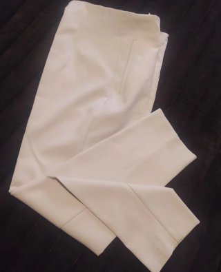 Pantalón Zara Pinza Beige