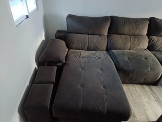 Sofá chaiselongue eléctrico