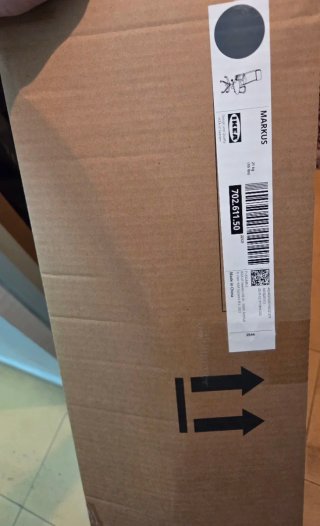 Silla oficina Markus ikea Negra (Sin abrir/Nueva)
