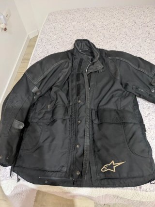 Chaqueta Moto Alpinestars Negra Talla M