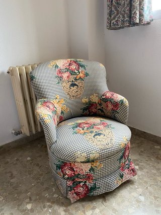 Butaca Descalzadora Restaurada y Tapizada
