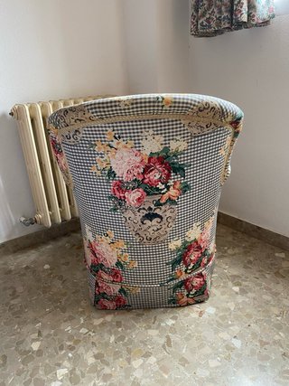 Butaca Descalzadora Restaurada y Tapizada