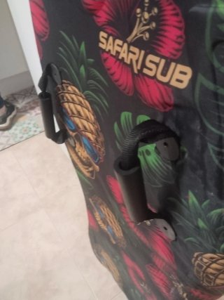 Tabla Surf Safari Sub Piñas y Calaveras